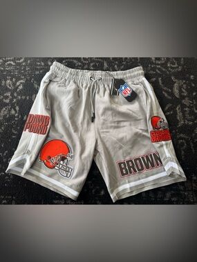 Pro Standard Cleveland Browns Dawg Pound Retro Shorts NWT 2XL